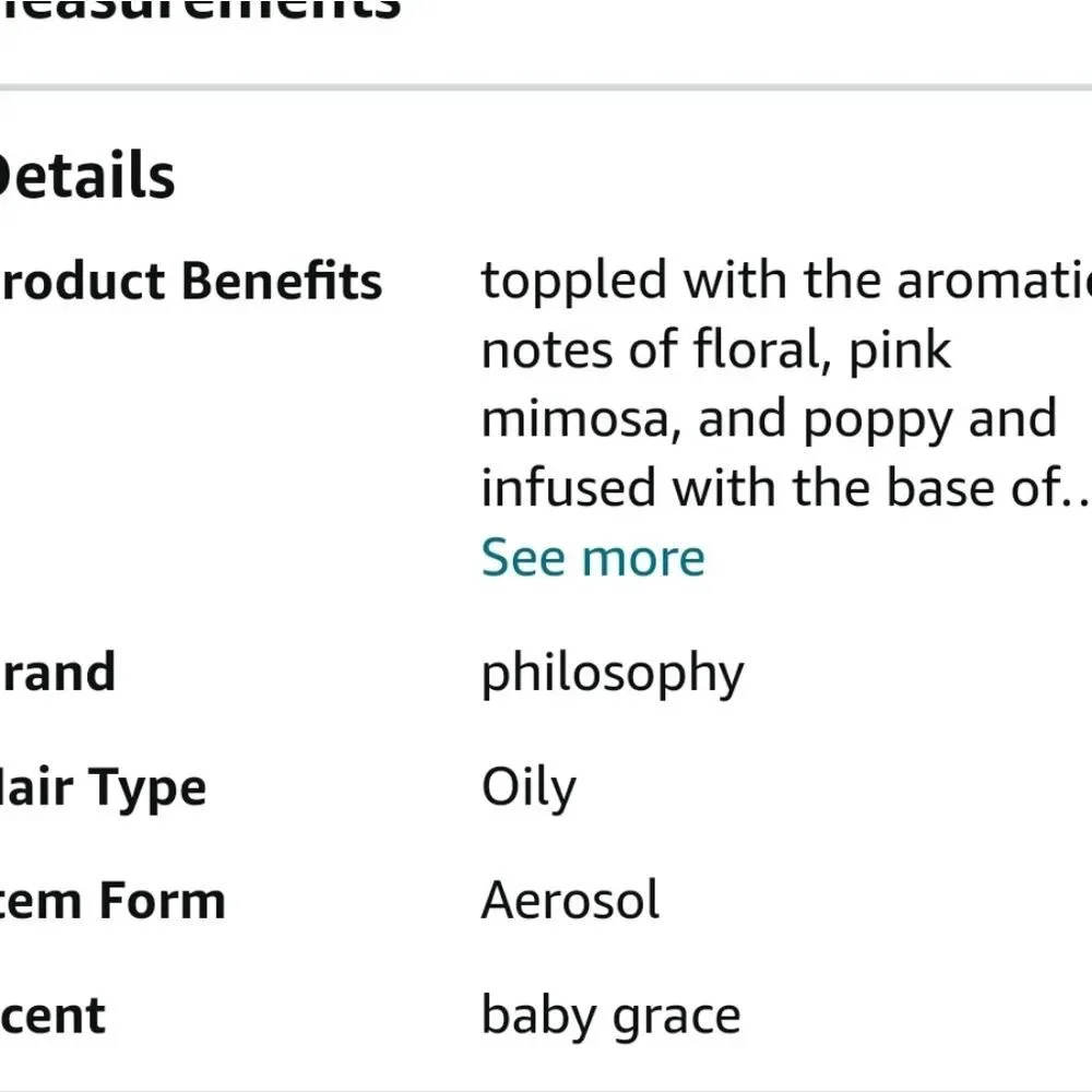 Philosophy Baby Grace Dry Shampoo‎